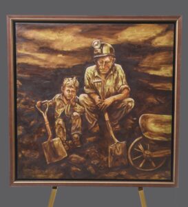 'That's just a special human being': Bob Huggins Fish Fry to feature art from former coal miner